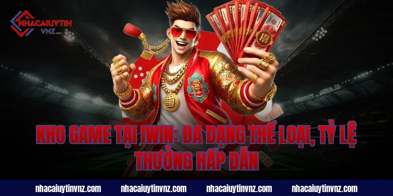 Kho game tại iwin: Đa dạng thể loại, tỷ lệ thưởng hấp dẫn